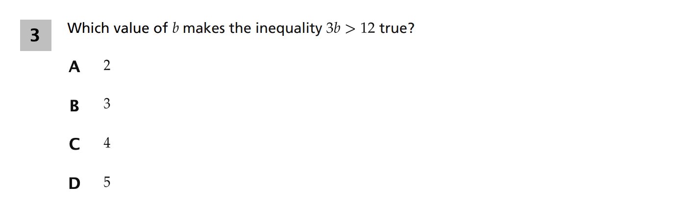 Original screenshot of question 3