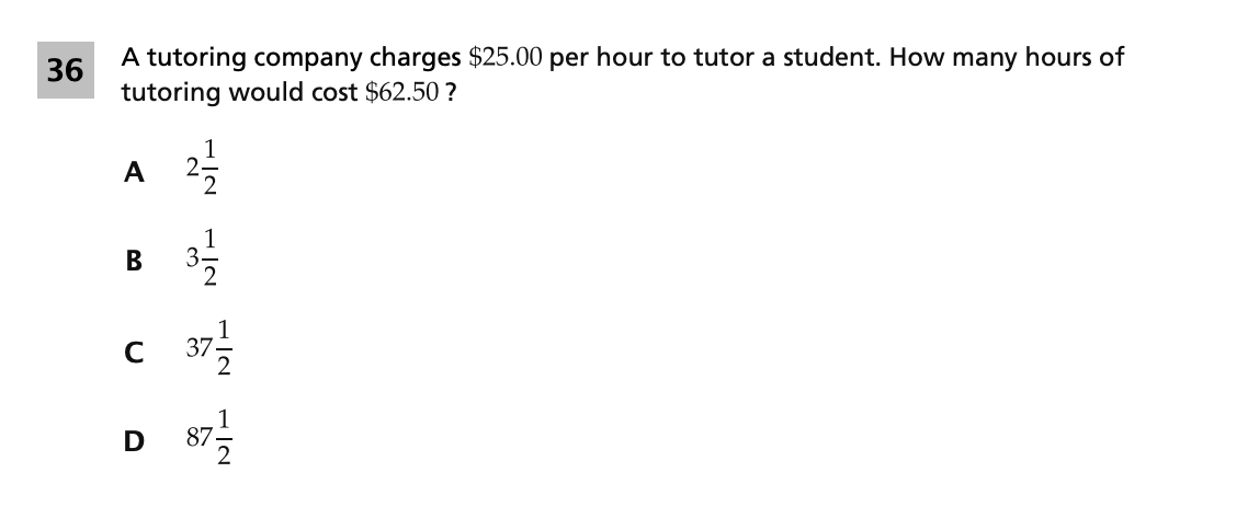 Original screenshot of question 36