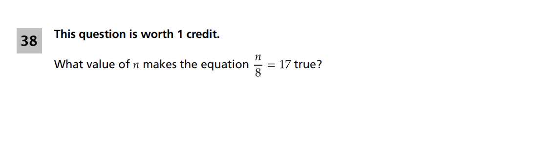 Original screenshot of question 38