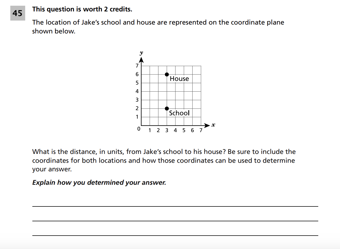Original screenshot of question 45