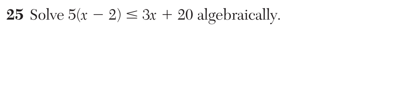 Regents June 2024 Question 25