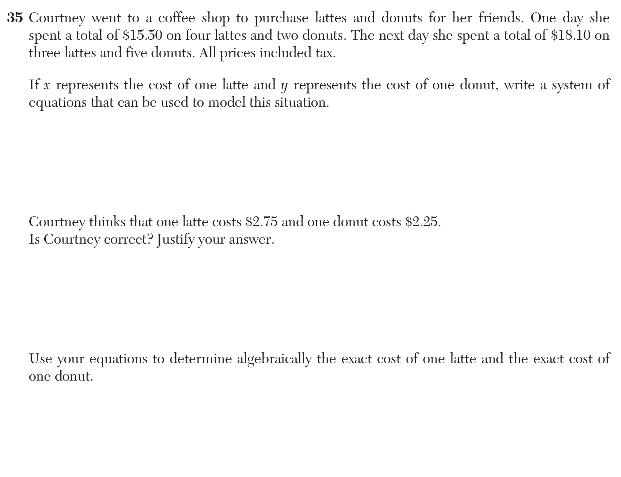 Regents June 2024 Question 35