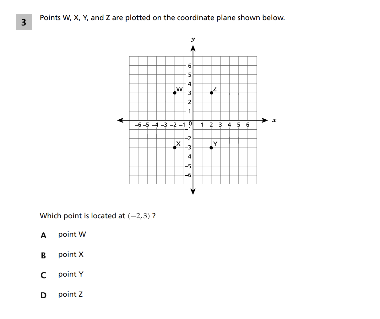 Original screenshot of question 3