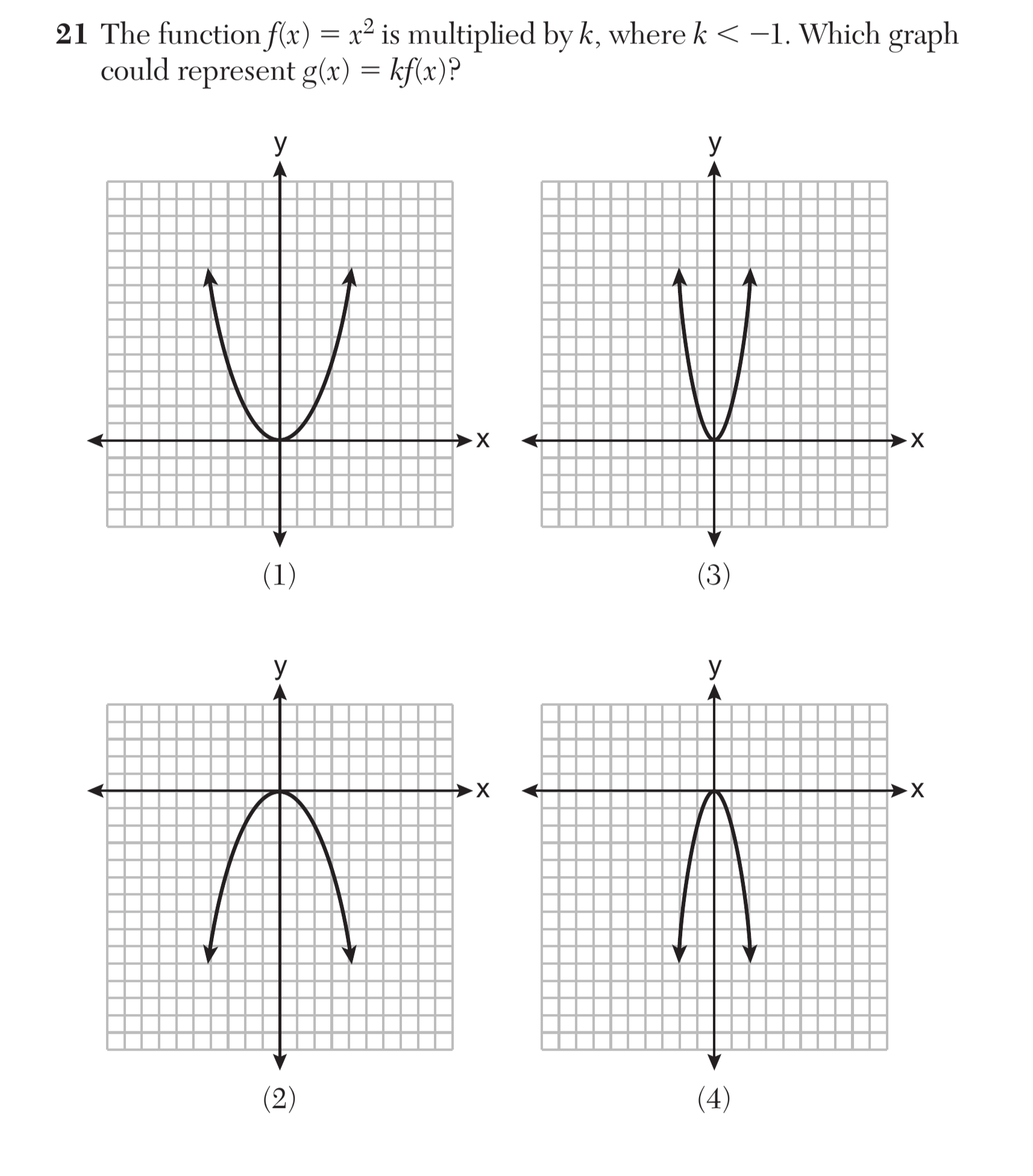 Regents January 2025 Question 21