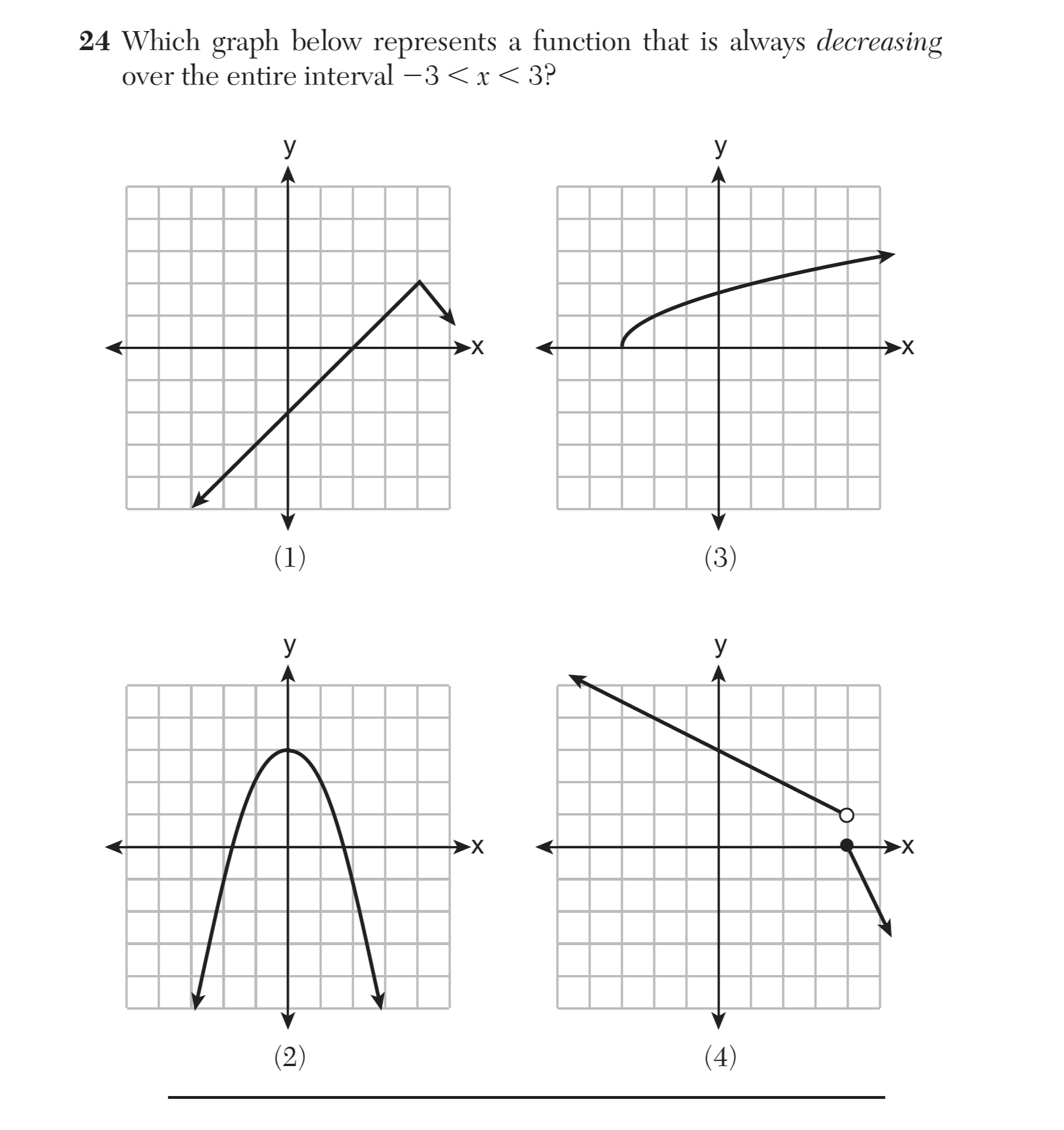 Regents January 2025 Question 24