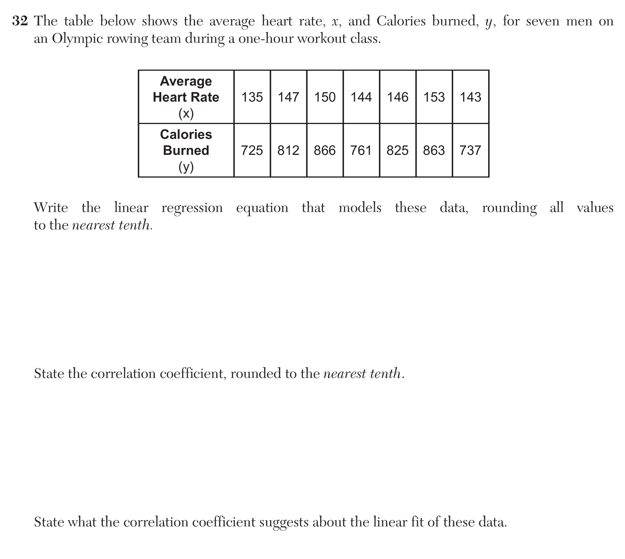 Regents January 2025 Question 32