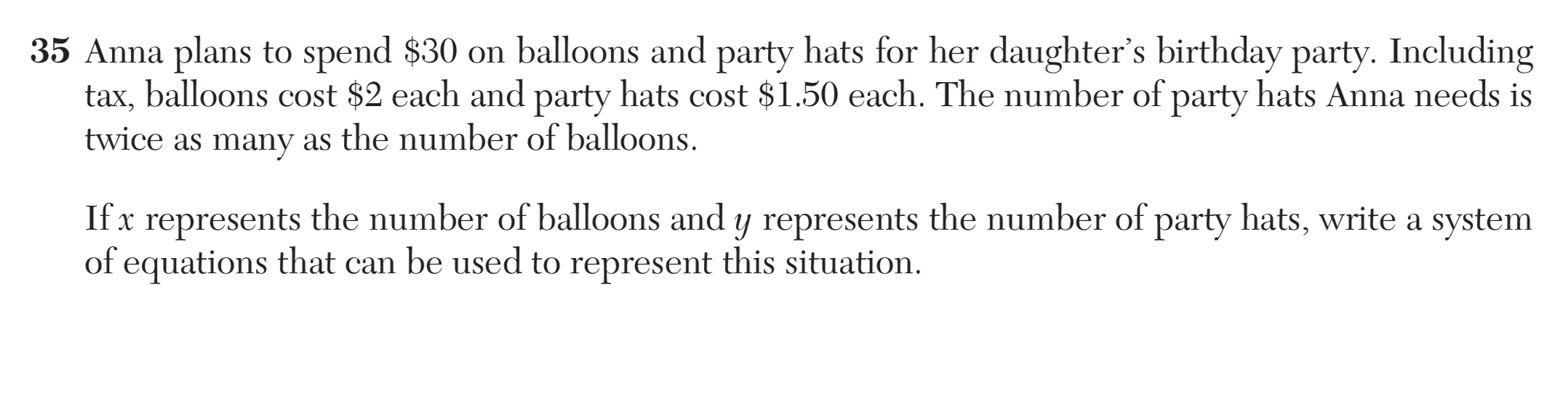 Regents January 2025 Question 35