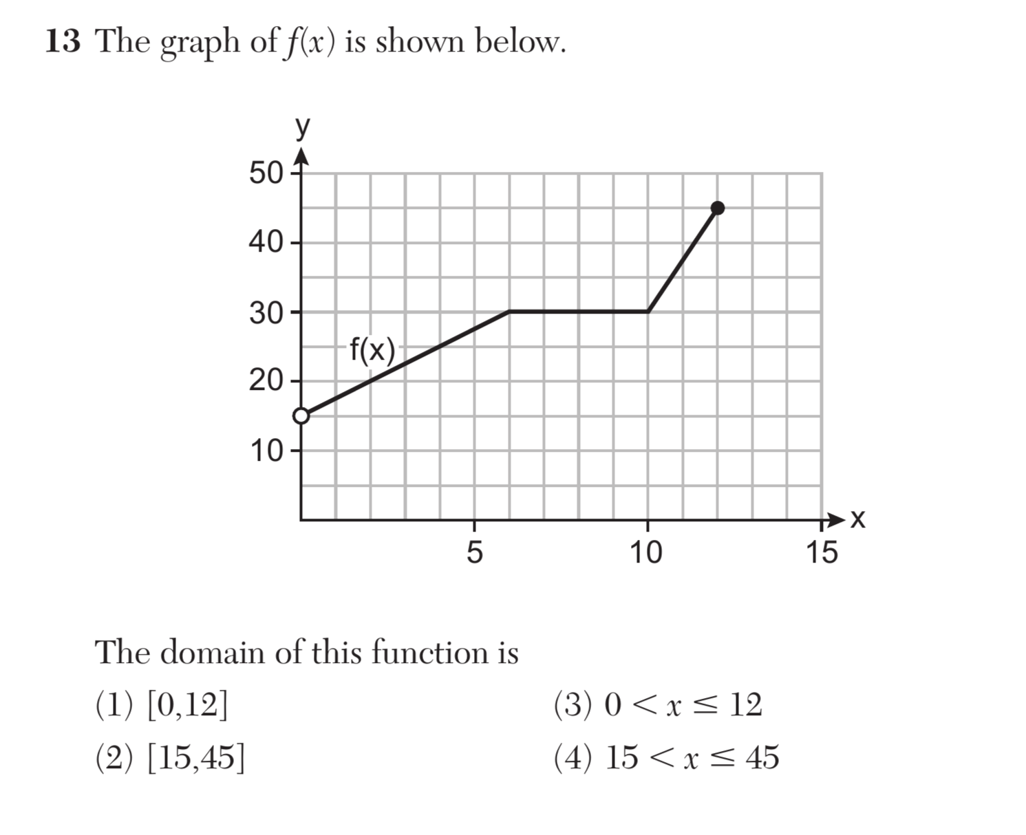 Regents June 2025 Question 13