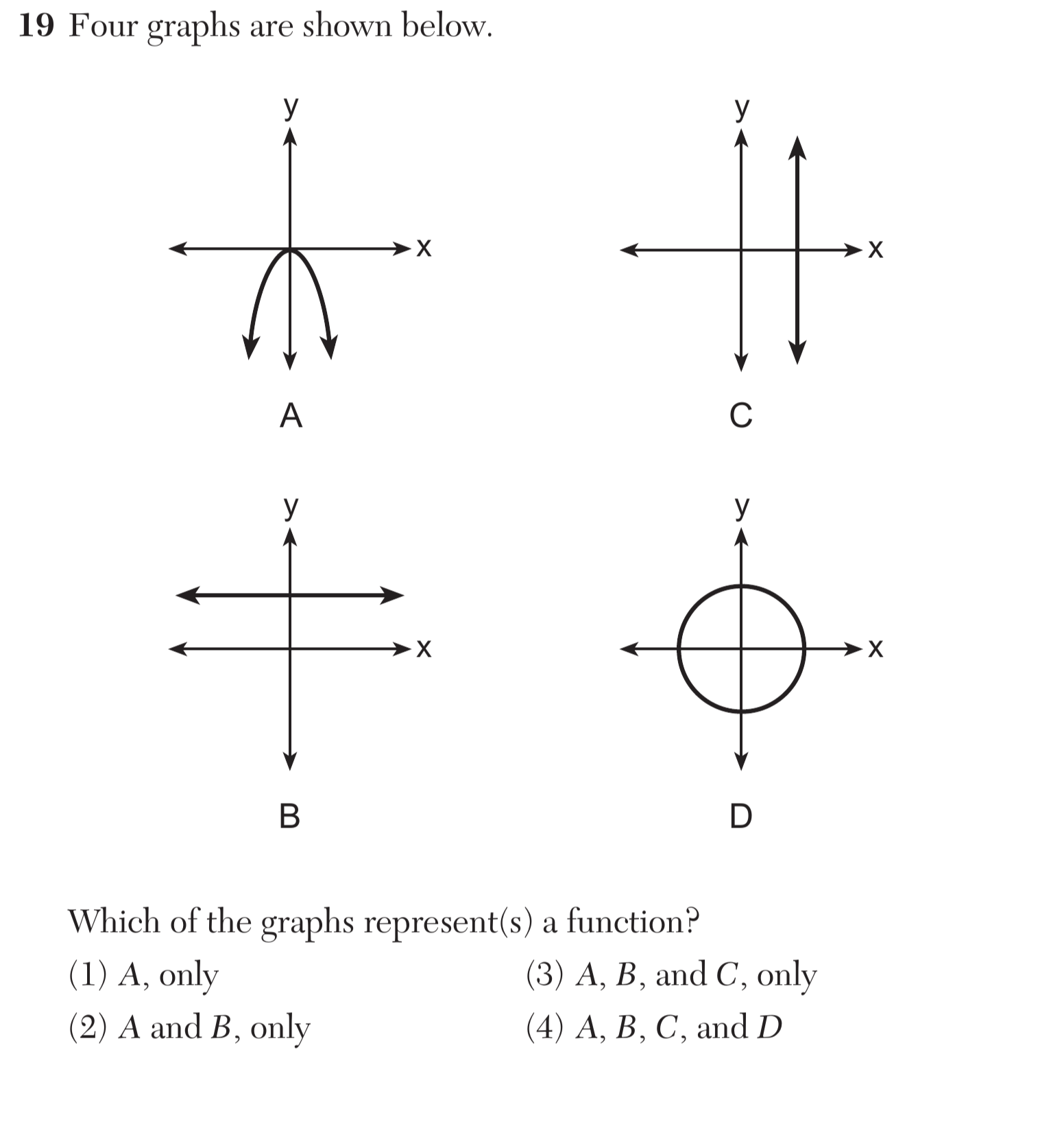 Regents June 2025 Question 19