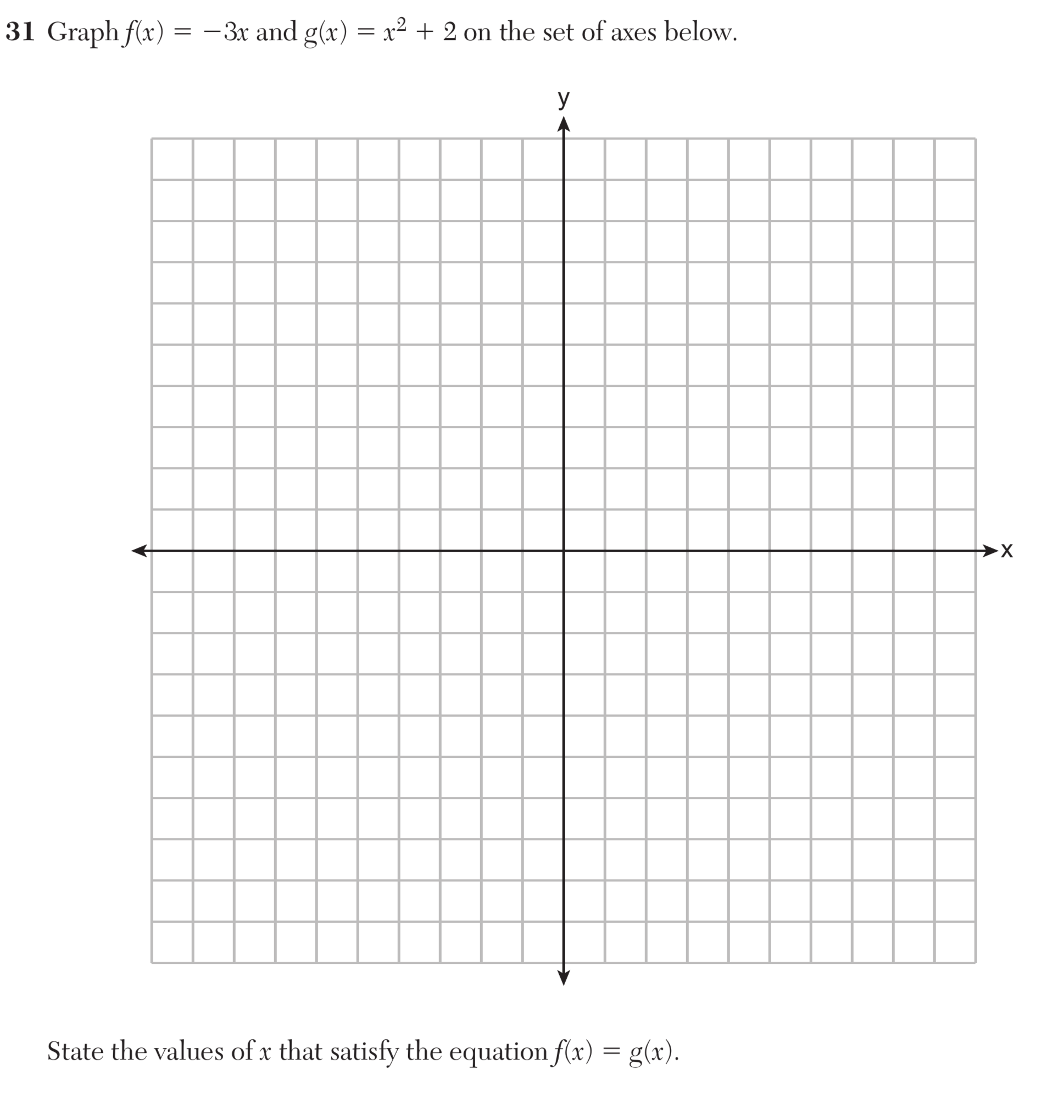 Original screenshot of question 31